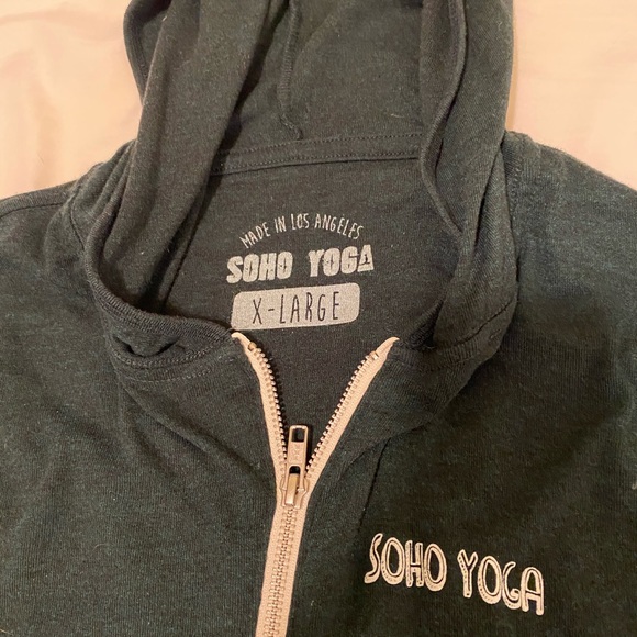 Soho Yoga Green Light Sweatshirt - Picture 2 of 3
